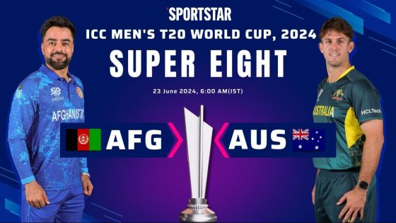 Afghanistan vs Australia Live Score, T20 World Cup 2024 Super 8: AUS eyes spot in semifinal with AFG win – MASHAHER