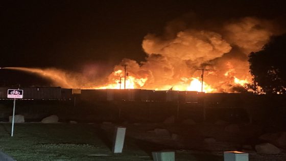 Crews battle massive 3-alarm Salt Lake City fire, roads shut down – MASHAHER