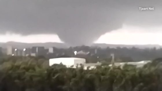 Drivers film swirling ‘tornado-like’ clouds in S.Africa – MASHAHER