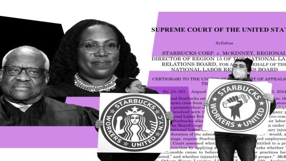 Why Was Ketanji Brown Jackson Made to Stand Alone for the Rights of Starbucks Workers? – MASHAHER