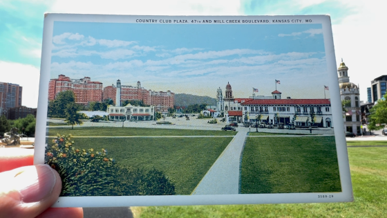 Vintage postcard of Kansas City’s Country Club Plaza shows shopping center’s early history – MASHAHER