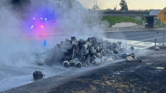 Authorities locate propane truck driver who left trailer that exploded on I-5 – MASHAHER