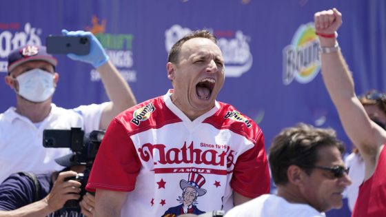 Free Joey Chestnut: A petty corporate decision is depriving America of its beloved hot dog king – MASHAHER