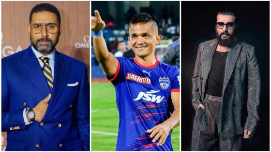 Abhishek Bachchan, Arjun Kapoor bid farewell to Sunil Chhetri – MASHAHER