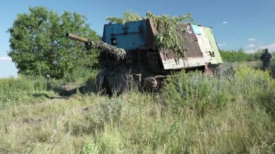 Ukraine captures Russian anti-drone ‘barn’ tank – MASHAHER