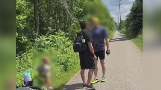 Video shows cyclist tell dad to put his toddler ‘on a leash’ on Kent Trails – MASHAHER