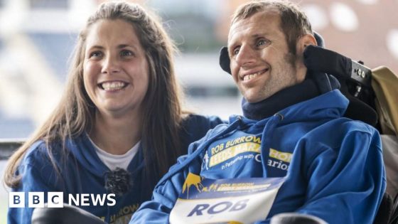 Rob Burrow’s wife Lindsey ‘incredibly proud’ of husband – MASHAHER