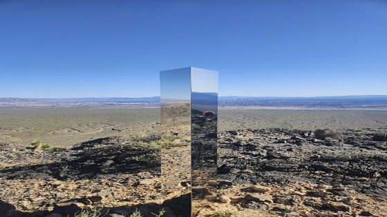 Shiny monolith removed from mountains outside Las Vegas. How it got there is still a mystery – MASHAHER