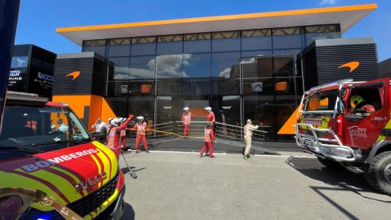 McLaren hospitality suite at Spanish Grand Prix evacuated due to fire – MASHAHER