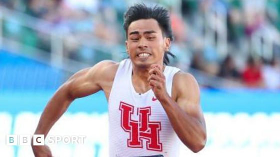 GB’s Louie Hinchliffe wins 100m NCAA title to put himself in Olympic contention – MASHAHER