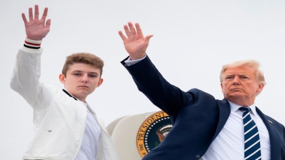 Donald Trump Revealed Why He ‘Doesn’t Like to Have His Picture Taken’ Next to His Youngest Son Barron – MASHAHER