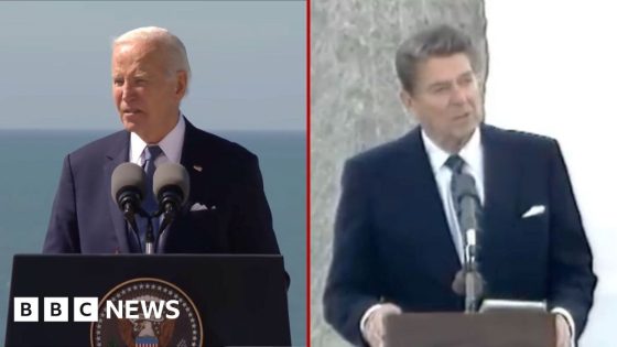 How Biden’s D-Day speech compares to Reagan’s 40 years ago – MASHAHER