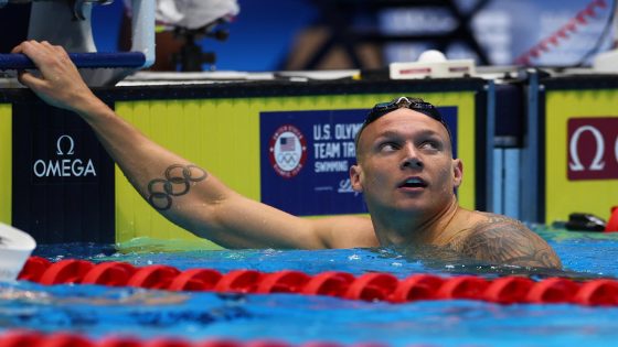 U.S. Olympic trials: Caeleb Dressel, on long road back to the top of swimming, qualifies in 50 free – MASHAHER