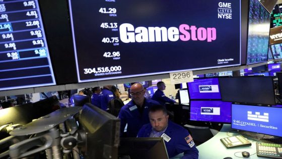 GameStop tumbles for second day as meme-stock rally fades – MASHAHER