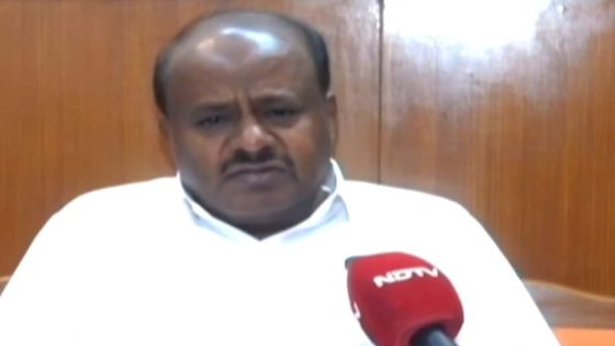 Are You Aiming To Get Agriculture Ministry? What HD Kumaraswamy Told NDTV – MASHAHER