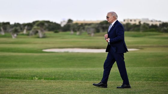 Conservative media uses misleading camera angle of Biden to falsely claim he was wandering aimlessly – MASHAHER