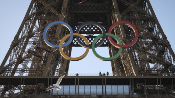 Rings displayed on Eiffel Tower before Paris 2024 Games – MASHAHER