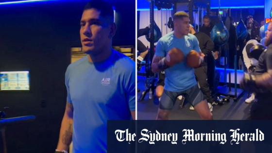 UFC megastar trains in Sydney – MASHAHER