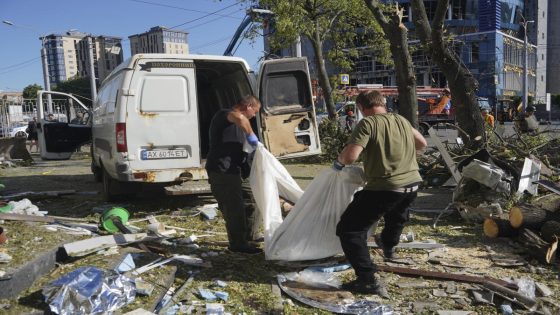 Ukraine sends over 30 drones into Russia after bombing of Kharkiv leaves 3 dead and dozens injured – MASHAHER