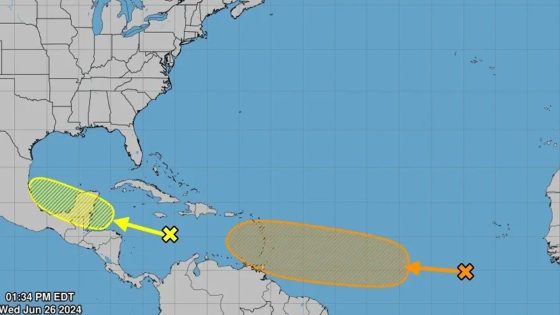 Tropical wave moves over Gulf, another in Atlantic may develop by the weekend – MASHAHER