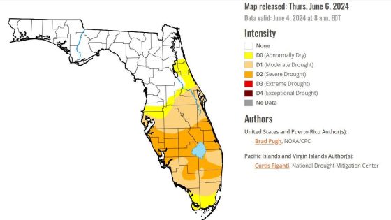 Rainy season in South Florida delayed but possible tropical system may change that – MASHAHER