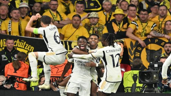 Champions League final: Real Madrid surges late for 2–0 victory over Dortmund – MASHAHER