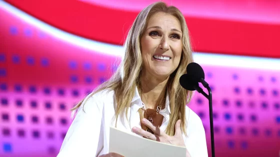 Céline Dion makes surprise appearance at 2024 NHL Draft amid battle with stiff person syndrome – MASHAHER