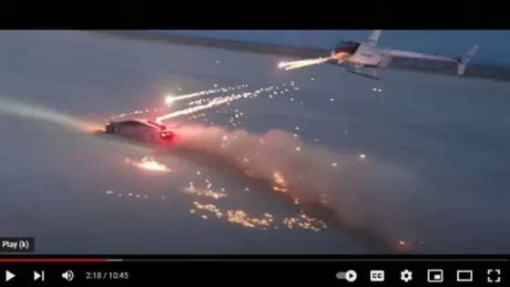 YouTuber arrested for video of helicopter shooting fireworks at Lamborghini – MASHAHER