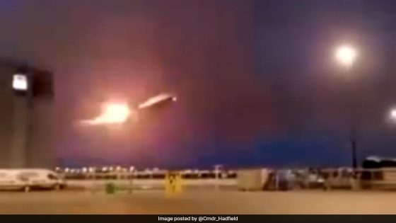 Flames Shoot Out Of Air Canada Plane Engine In Bursts Just After Take-Off – MASHAHER