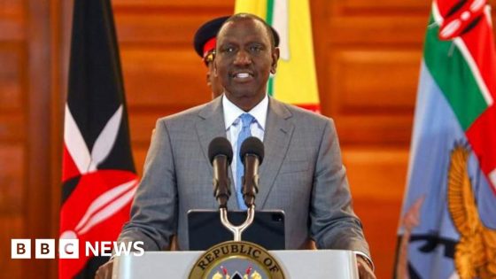 Willliam Ruto withdraws Kenya finance bill after deadly protests – MASHAHER