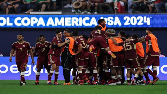 Copa América: Venezuela clinches quarterfinals berth with 1-0 win over Mexico – MASHAHER