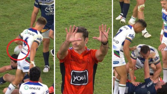 New Zealand Warriors vs North Queensland Cowboys, sin bin, Chad Townsend, Chanel Harris-Tavita – MASHAHER