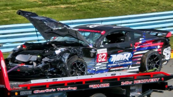 Violent Mustang Challenge Crash Leads to Major Rollover at Watkins Glen – MASHAHER