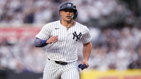 Yankees’ place Giancarlo Stanton on injured list with left hamstring strain – MASHAHER