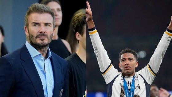 UEFA Champions League: David Beckham drops the Jude Bellingham pose, congratulates him on UCL title – MASHAHER