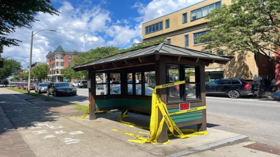 Bus shelter in front of Fletcher Free Library to be removed over concerns about drug use – MASHAHER