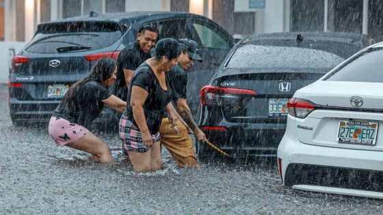 All the rain in Miami and Fort Lauderdale did that? Take a look at what people posted – MASHAHER