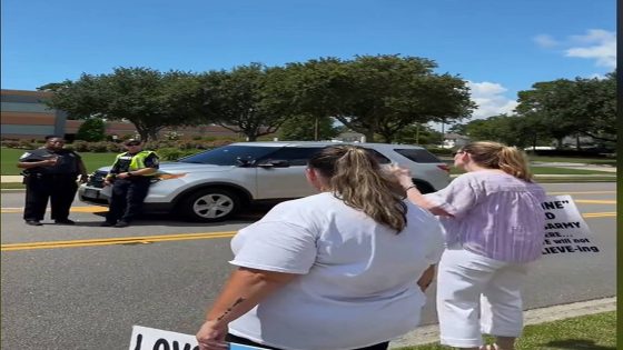 Mica Miller protesters at Myrtle Beach, SC church sprayed by sprinklers, claim assault – MASHAHER