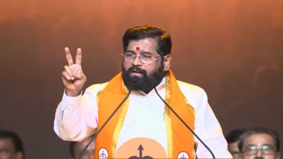 Eknath Shinde Takes A Swipe At Uddhav Thackeray Over ‘Farewell’ Remark – MASHAHER