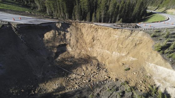 Massive chunk of Wyoming’s Teton Pass crumbles; unclear how quickly the road can be rebuilt – MASHAHER