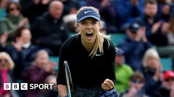 Nottingham Open: Katie Boulter defeats fellow Briton Harriet Dart in first round – MASHAHER