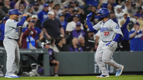 Amazing seven-run ninth rallies Dodgers past the Rockies – MASHAHER