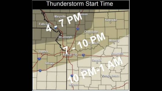 Storms with large hail, damaging winds, possible tornadoes expected in KC. Here’s when – MASHAHER