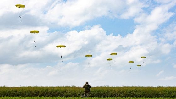 Passports please! British paratroopers met by French customs after D-Day airdrop – MASHAHER