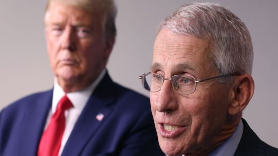 Dr. Anthony Fauci Recalls Surprising Aftermath Of Correcting Donald Trump On Live TV – MASHAHER