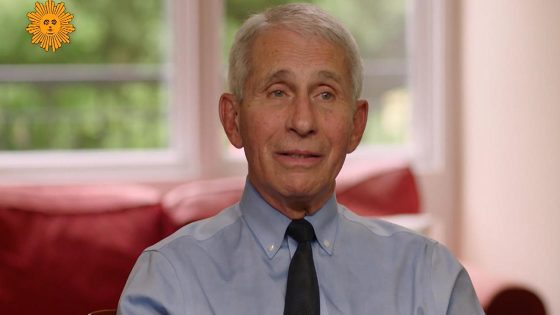 Dr. Anthony Fauci on turning down millions in private sector – MASHAHER