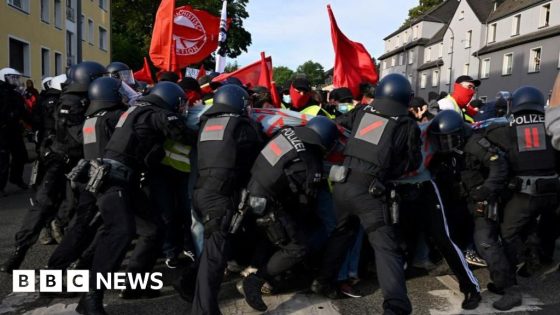 AfD conference in Essen triggers violent protest clashes – MASHAHER