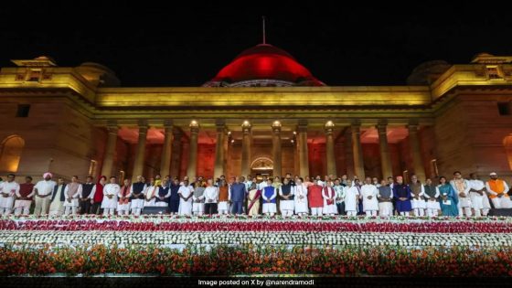 Narendra Modi 3.0 With 72 Ministers Takes Oath, 9 New Faces In Cabinet – MASHAHER