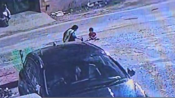 On Camera, Car Runs Over Toddler Playing With Mother Outside Noida Home – MASHAHER