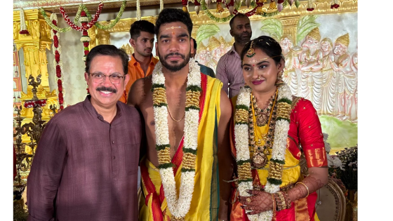 Venkatesh Iyer ties knot in traditional wedding ceremony – MASHAHER